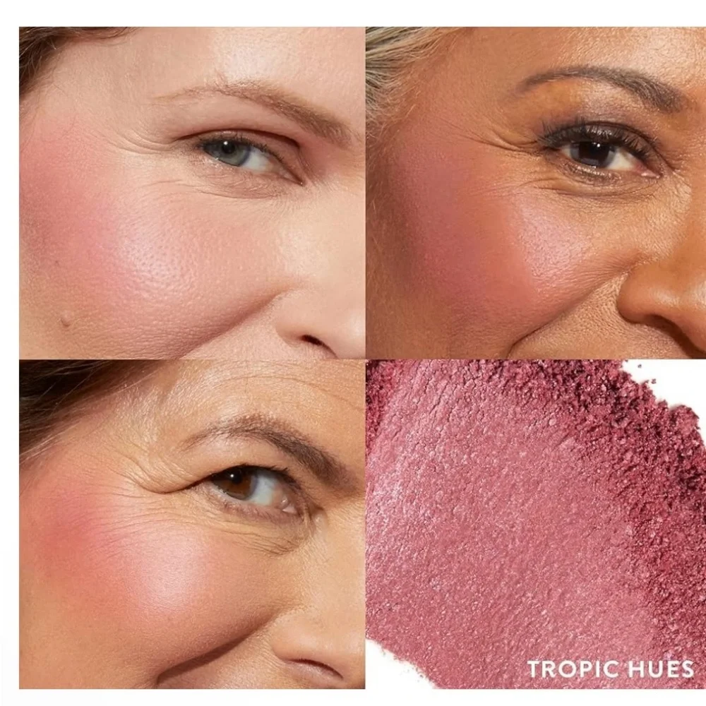 Laura Geller Mini Baked Marbleized Blush in Shade Tropic Hues (No Box)